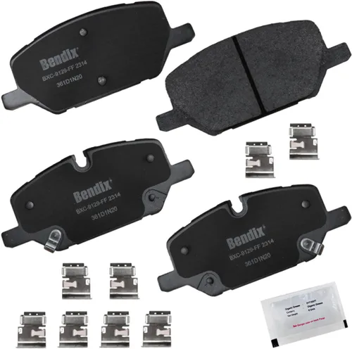Miniatura 316 de Pastillas de freno delanteras cerámicas Bendix Priority1 CFC2302 para Hyundai Elantra 2021, Sonata 2022-2020, Kia K5 2023-2021