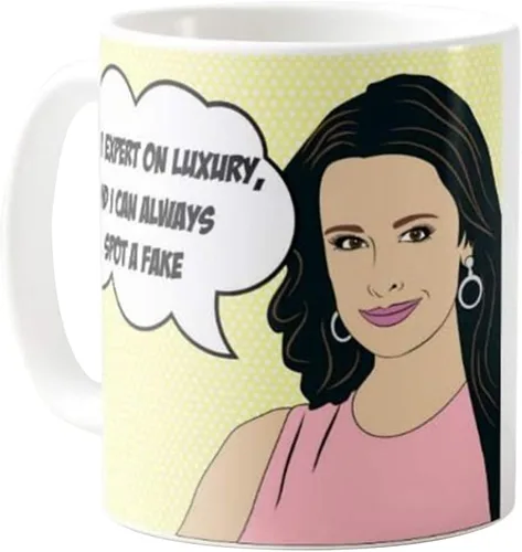 Fonhark - Real Housewives of Beverly Hills, Kyle Richards - Taza de café inspirada en la cultura pop de reality TV, taza de café novedosa de 11
