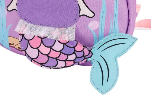 Miniatura 5 de BLUBOON Mochila para niños pequeños para niñas linda mochila preescolar 3D bolsa de libros para niños pequeños