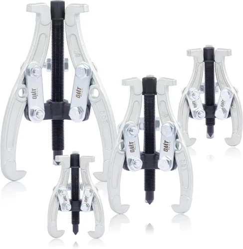 Orion Motor Tech Juego de extractor de engranajes, 3, 4, 6, 8 pulgadas, 3 mandíbulas, kit para extracción de rodamientos de poleas, extractor de