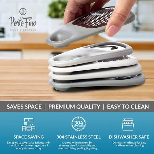 Miniatura 2 de Gadgets de cocina que ahorran espacio, juego de utensilios de cocina de 5 piezas, regalos para cámper, regalos de caravana, accesorios de cocina