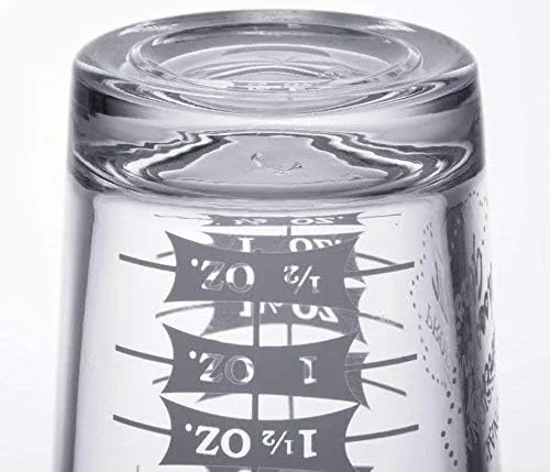Miniatura 3 de Vasos medidores profesionales, dos vasos medidores de 4 oz (2)