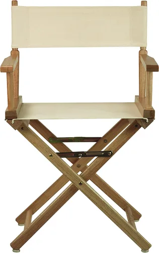Miniatura 5 de Casual Home - Silla de director de 18 in, marco natural, con lona color trigo