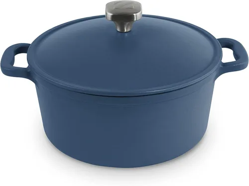 Miniatura 12 de Zakarian x Dash - Horno holandés antiadherente de hierro fundido, olla resistente con tapa para cocinar con calidad de restaurante, revestimiento
