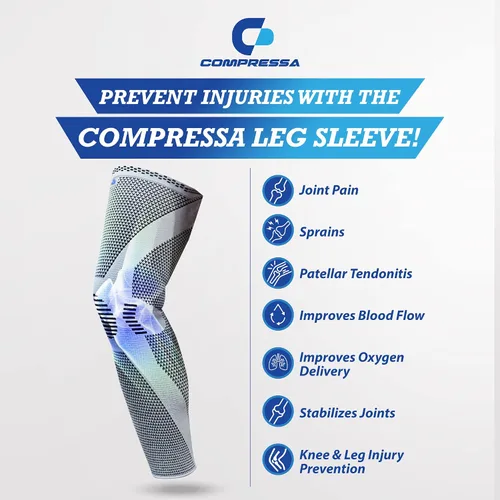 Miniatura 6 de Compressa Leg Compression Sleeve