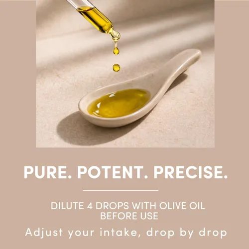 Miniatura 9 de Aceite Esencial Orgánico de Orégano - 100% Puro Aceite de Orégano Griego No Diluido con Carvacrol - Más del 86%, No GMO, Gotas Líquidas Orgánicas