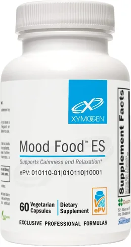 Miniatura 9 de XYMOGEN Mood Food ES - Apoya la calma, la relajación y un estado de ánimo saludable con folato activo, vitaminas B, 5-HTP, GABA, minerales
