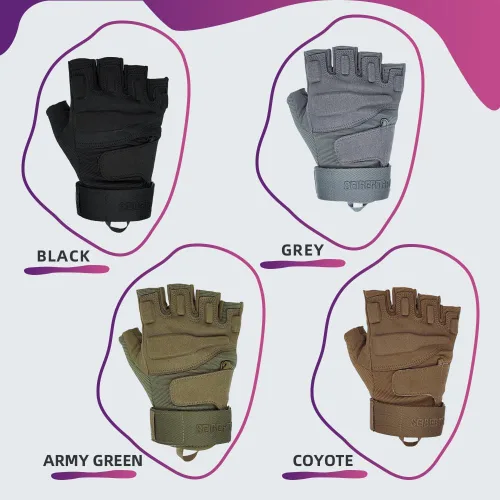 Miniatura 5 de Seibertron Guantes S.O.L.A.G para deportes al aire libre resistentes al agua con dedo completo y pantalla táctil, para adultos y jóvenes Negro-1/2