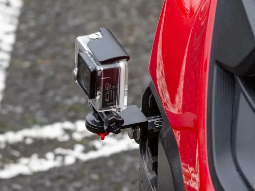 Miniatura 7 de CravenSpeed Soporte atornillable con gancho de remolque fácil para cámaras GoPro compatible con Porsche 911 [992] 2020-2023 Soporte de leva