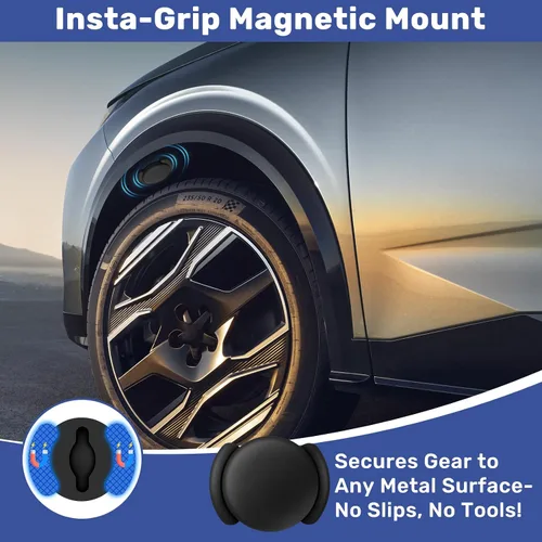 Miniatura 5 de Rastreador GPS Mini Magnético Oculto para Vehículos – Dispositivo GPS Sin Suscripción, Seguimiento GPS en Tiempo Real para Niños, Mascotas