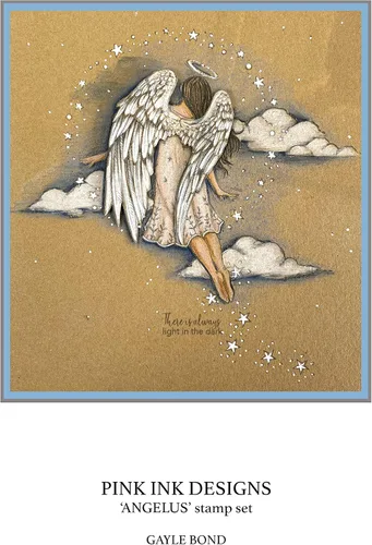 Miniatura 3 de CREATIVE EXPRESSIONS Juego de sellos transparentes Angelus, transparente