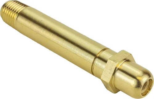 Miniatura 4 de SÜA - Reemplazo de tuerca y pezón para reguladores de acetileno y cloruros de etilo CGA-300 - Longitud del pezón: 3-1/2'' - Rosca lateral