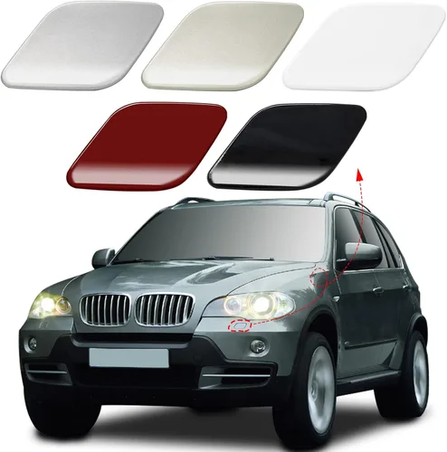 Miniatura 8 de Tapa de Lavafaros del Parachoques Delantero Compatible con BMW X5 E70 2007 2008 2009 2010 2011 2012 51657199141 51657199142