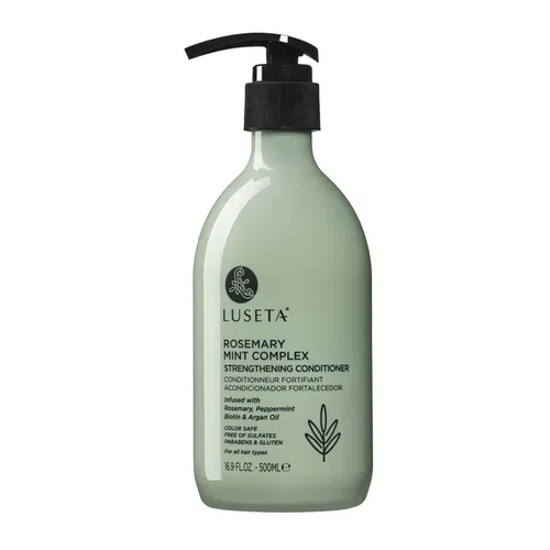 Miniatura 25 de Luseta Acondicionador fortalecedor de menta y romero hidratante y nutritivo para engrosar el cabello dañado, desenreda mechones y añade brillo