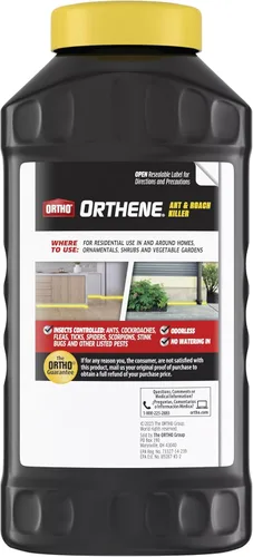 Miniatura 9 de Ortho Orthene mata hormigas y cucarachas, proporciona un control duradero de insectos, para uso en interiores y exteriores, 1 lb.