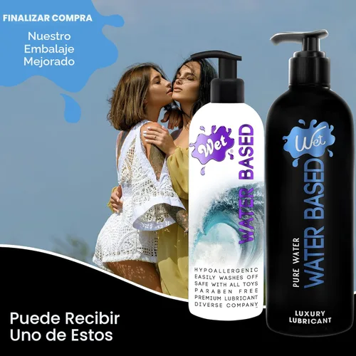 Miniatura 6 de Wet Silver - Lubricante duradero a base de agua, fórmula prémium original, pH equilibrado, hipoalergénico, sin parabenos, vegano, no mancha