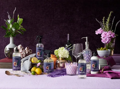 Miniatura 7 de Caldrea Jabón para platos, líquido biodegradable para lavar platos hecho con corteza de jabón y aloe vera, hoja de cedro de lavanda, 16 onzas