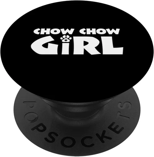 Miniatura 6 de Chow Chow Girl Funny Chow Chow Dog Lover PopSockets MagSafe PopGrip for iPhone