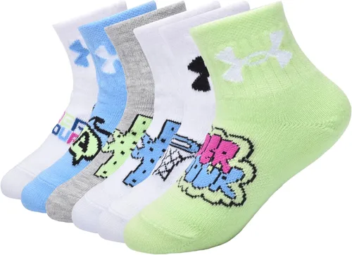 Miniatura 16 de Under Armour Calcetines Quarter para Niña Azul