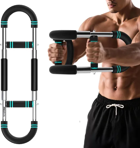PROIRON Entrenador de brazo Twister, barra de entrenamiento de resorte ajustable, equipo de entrenamiento de pecho de tríceps de antebrazo, equipo