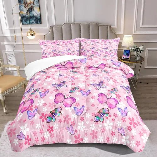 Miniatura 14 de Juego de edredón de 3 piezas con 2 fundas de almohada, tamaño Queen, diseño africano de DJ Girl de microfibra suave, regalo para mujeres y niñas