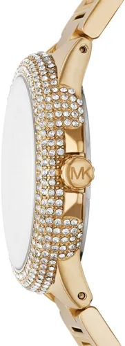 Miniatura 2 de Michael Kors Reloj Camille de gran tamaño para mujer, reloj cronógrafo de acero inoxidable para mujer