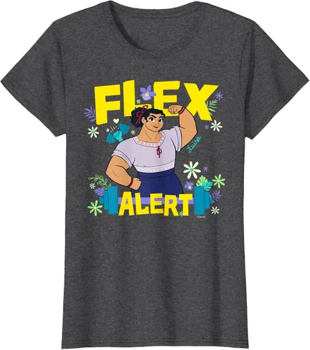 Miniatura 6 de Disney Encanto Luisa Madrigal Flex Alert Camiseta, Negro