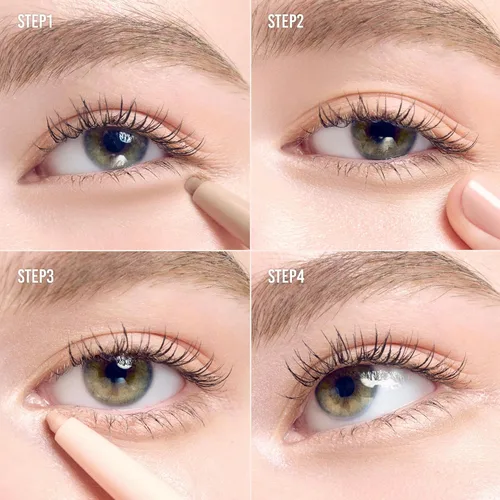 Miniatura 7 de COLORGRAM Barra de resaltador para debajo del ojo 01 Tono cálido Barra de resaltador y contorno sedoso y duradero para maquillaje diario a prueba