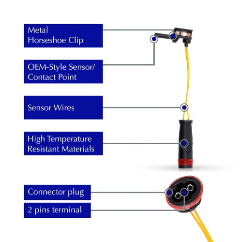 Miniatura 3 de Centric Parts 116.35005 sensor de pastilla de freno