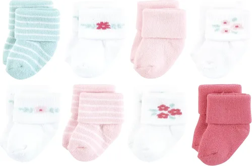 Miniatura 87 de Hudson Baby - Calcetines de algodón para bebés recién nacidos y Terry para niñas bebés