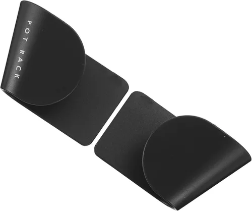 Cabilock Organizador de tapa de olla montado en la pared, organizador de cocina, estante de tapa de olla, ganchos de pared resistentes, soportes