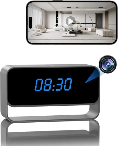 Wirelee - Cámara de seguridad Full HD 1080P - Cámara de niñera WiFi - Visión nocturna más fuerte - Almacenamiento local/en la nube