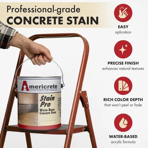 Miniatura 3 de Tinte para Concreto - Toscano - Tinte Tópico Semi-Opaco para Madera, Concreto, Piedra, Azulejos, Terrazas, Pisos, Cemento, Porches y Más - Tintes