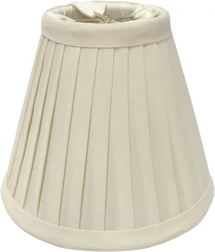 Miniatura 9 de Royal Designs, Inc. Pantalla plisada Empire CS-111BG, color beige, 2,5 x 5 x 4,25