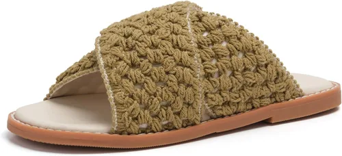 Miniatura 21 de THEE BRON Lindas pantuflas para niñas, sandalias elegantes para niños pequeños y niños