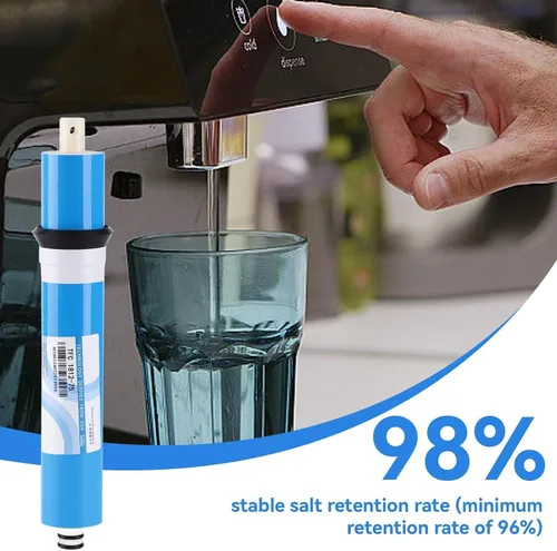 Miniatura 2 de Membrana de ósmosis inversa para ULP1812-75 GPD RO Membrana de repuesto para filtro de agua de membrana RO estándar debajo del fregadero Sistema