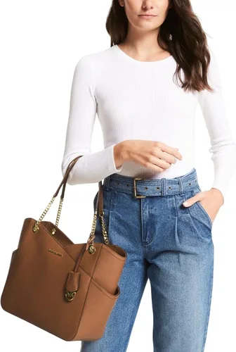Miniatura 5 de Michael Kors - Bolso tote Jet Set Travel grande con cadena para el hombro