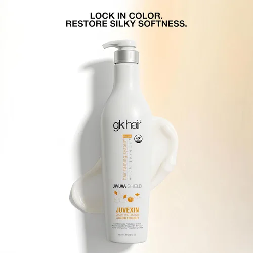 Miniatura 11 de GK HAIR Global Keratin Colored Shield Acondicionador (22 onzas líquidas/22.0 fl oz) – Protección térmica térmica de limpieza profunda para cabello