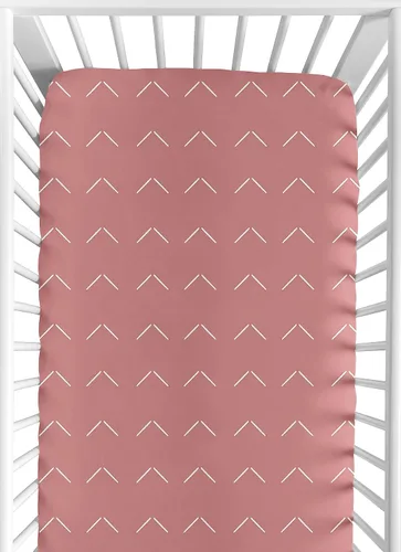Miniatura 8 de Sweet Jojo Designs Sábanas ajustables para cuna de bebé (flecha bohemia negra y blanca) para niños o niñas, guardería infantil, habitación de niños