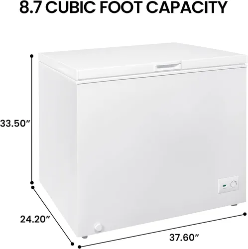 Miniatura 7 de Kenmore - Congelador profundo, 1 canasta, listo para garaje, almacenamiento de carne, drenaje frontal, Congelador para el hogar, apartamento
