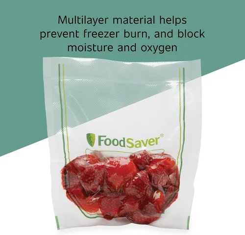 Miniatura 4 de FoodSaver Bolsas selladoras al vacío Easy Fill de 1 galón Grado comercial y reutilizables 10