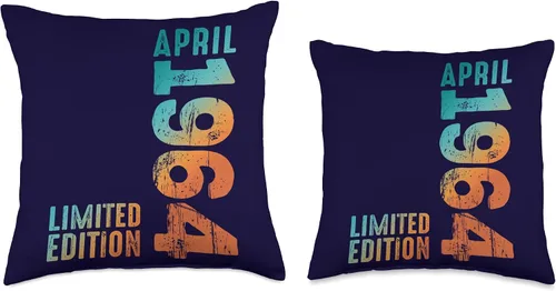 Miniatura 3 de Awesome Limited Edition April 1964 Retro 1964 Vintage 1964 Throw Pillow