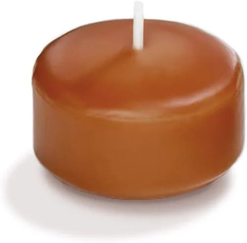 Miniatura 64 de yummi Caja de 18 velas flotantes color rojo rubí de 3 pulgadas