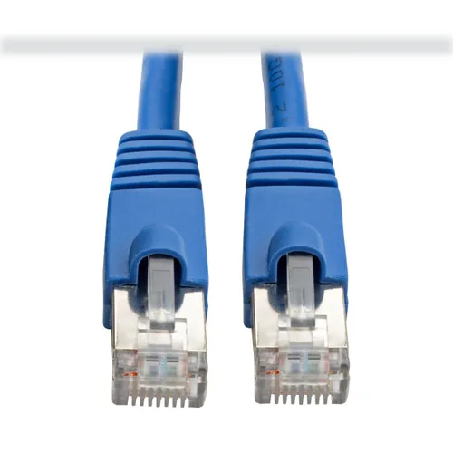 Miniatura 36 de Tripp Lite Cable Ethernet Cat6a 10G, cable de conexión de red STP moldeado sin enganches (RJ45 M/M), negro, 35 pies/34.8 ft, garantía