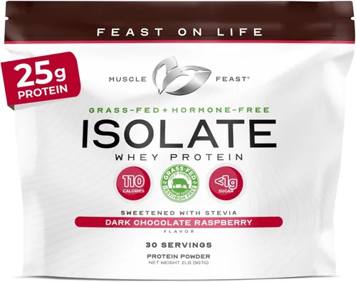 Miniatura 18 de Proteína de suero de leche aislada sin sabor, sin hormonas, Vainilla, 1
