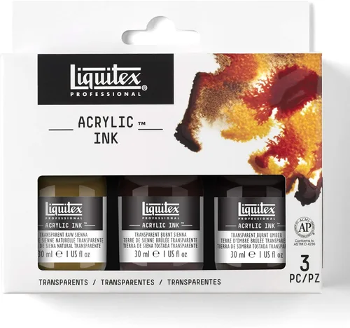 Miniatura 14 de Liquitex Tinta acrílica profesional, 1 oz (1.0 fl oz), juego de colores esenciales, juego de 6 Esencial - Juego de 6