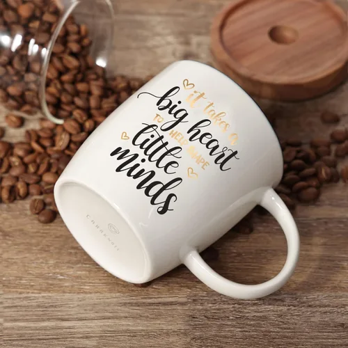 Miniatura 8 de CARAKNOTS Regalos de Apreciación para Profesoras Taza de Café Regalos para Profesores para el Día de San Valentín Cumpleaños Graduación Navidad