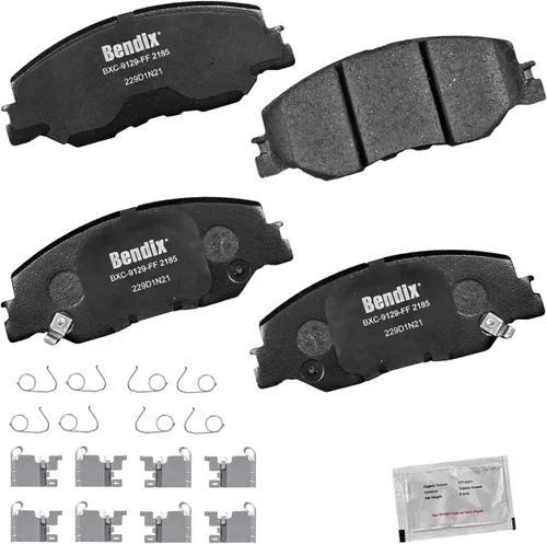 Miniatura 253 de Pastillas de freno delanteras cerámicas Bendix Priority1 CFC2302 para Hyundai Elantra 2021, Sonata 2022-2020, Kia K5 2023-2021