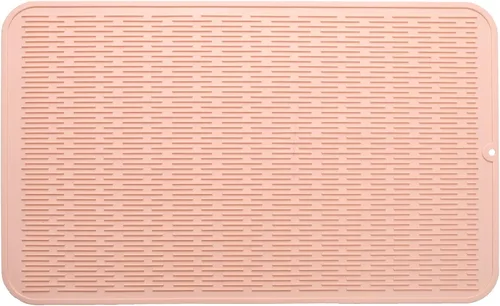 Miniatura 126 de MicoYang Alfombrilla de silicona para secado de platos para múltiples usos, fácil de limpiar, ecológica, resistente al calor, alfombrilla