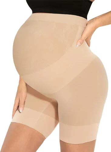 Narcissus Baby Bump - Fajas de maternidad sin costuras, ropa interior a medio muslo - Vestido de maternidad para baby shower